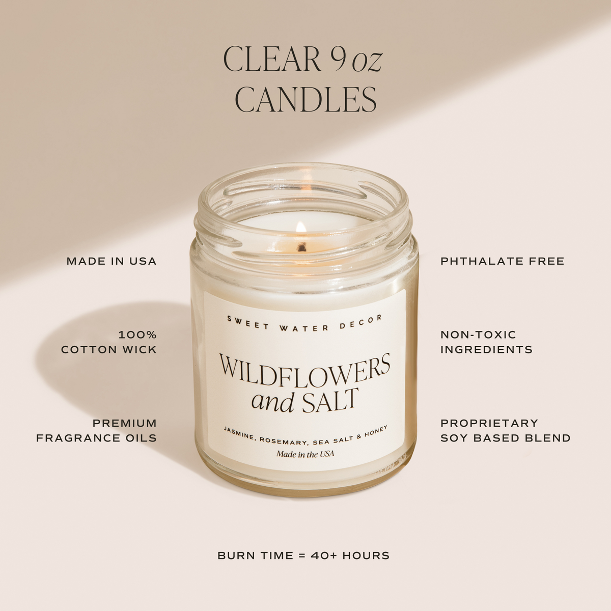 Christmas 9 oz Soy Candle - Christmas Decor & Gifts
