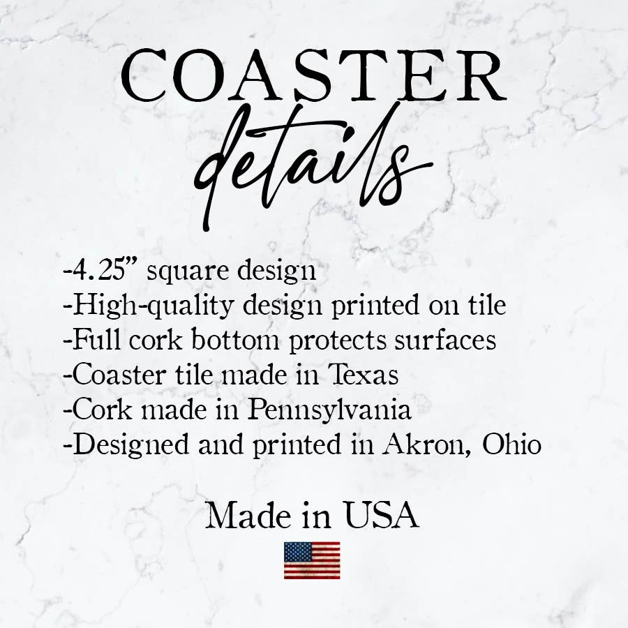 America 250 Custom Hometown Coaster