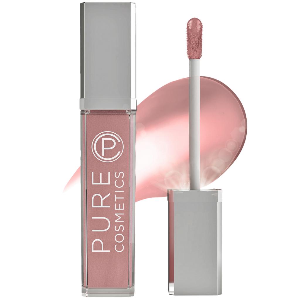 Push Button Pure Illumination Light Up Lip Gloss: Party Girl Pink
