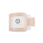 Square Flat Hair Clip | Small | Almond Beige