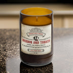 Bourbon & Tobacco Soy Candle: 10 oz. 60 Hours