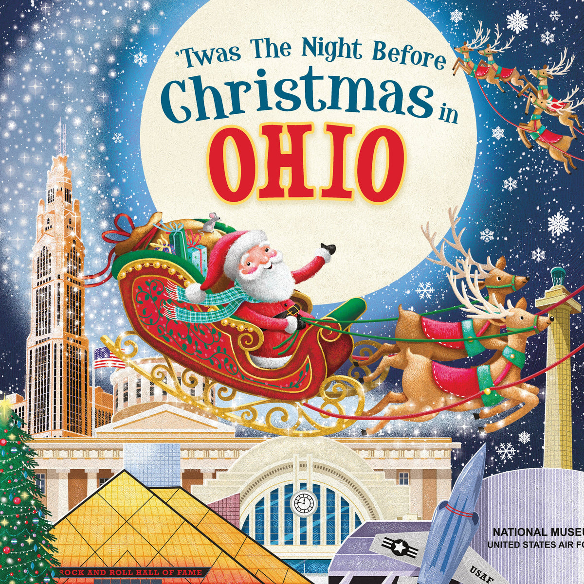 'Twas the Night Before Christmas in Ohio (HC)