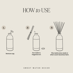 Palo Santo Patchouli Reed Diffuser - Gift & Home Decor