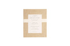 "You are loved, little one." Bunny Baby Lovey Blanket: White / You are Loved, Little One