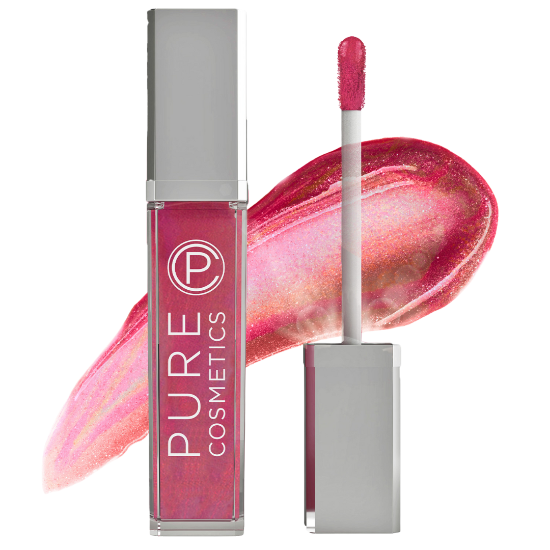 Push Button Pure Illumination Light Up Lip Gloss: Pouty Pink
