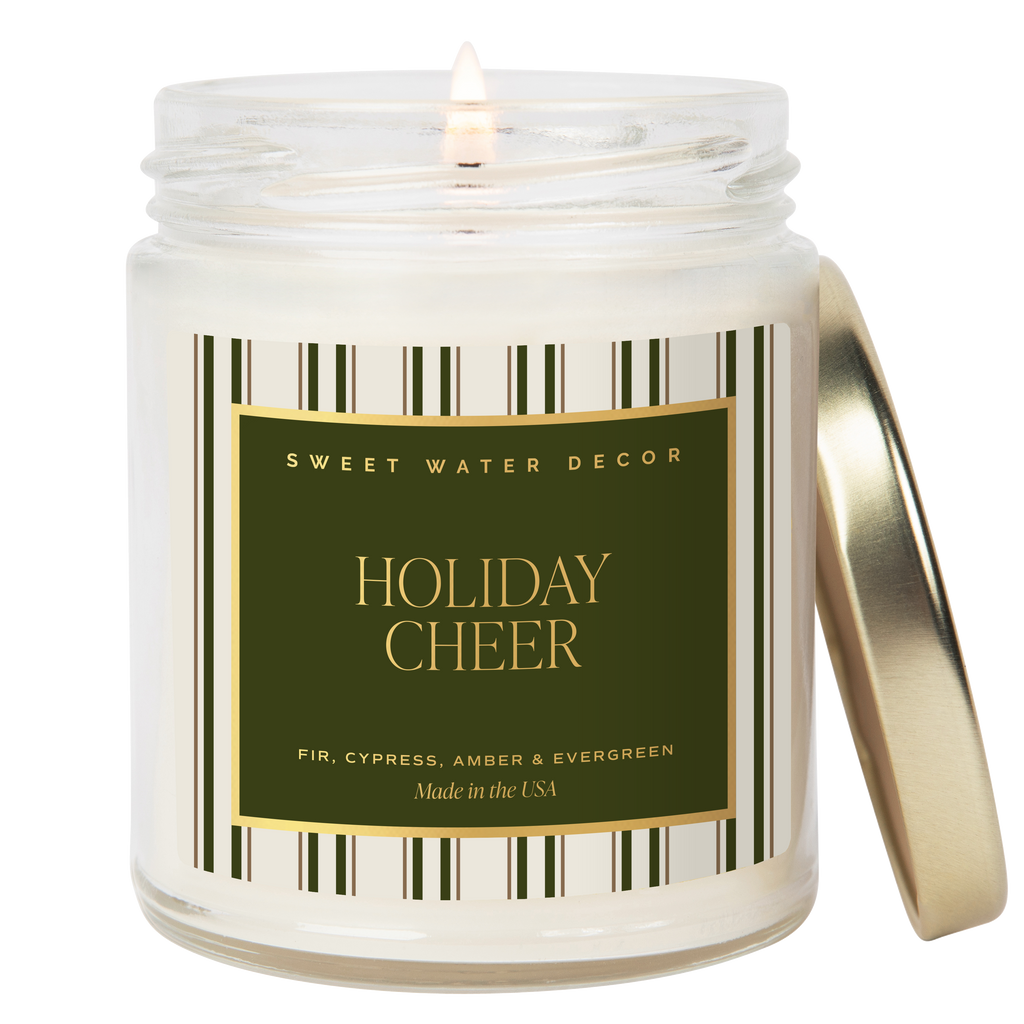 *NEW* Holiday Cheer 9 oz Soy Candle - Christmas Decor