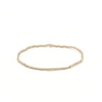 2mm Newport GOLDEN + Gold Filled Waterproof Bracelet: 7"