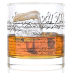 U.S. Constitution - Historical - Whiskey Rocks Glass - 11 oz