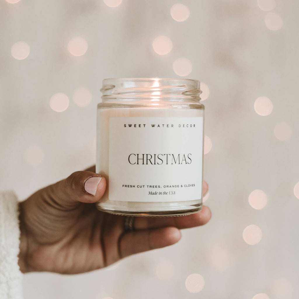 Christmas 9 oz Soy Candle - Christmas Decor & Gifts