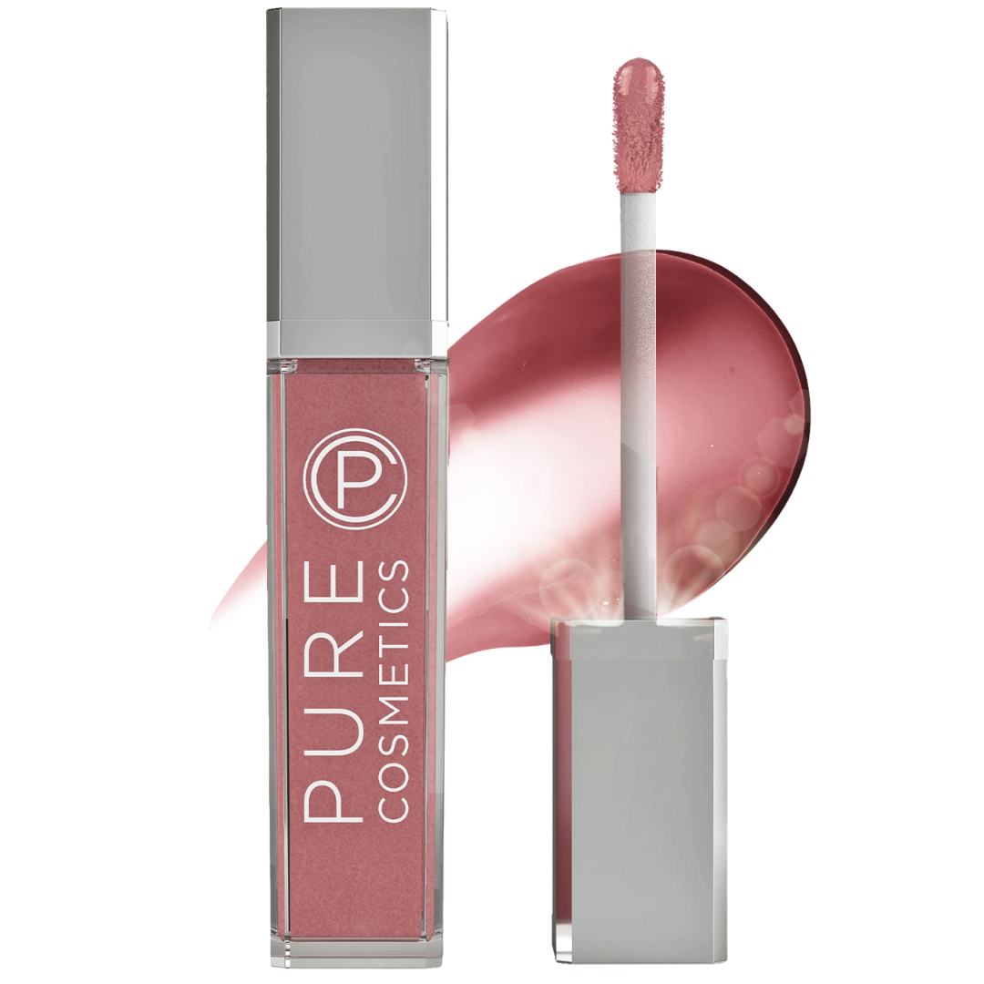 Push Button Pure Illumination Light Up Lip Gloss: Pouty Pink