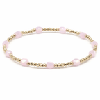 The Key West Bracelet in Light Pink: 7"