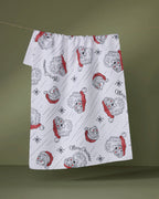 Claus Family Christmas Tea Towel