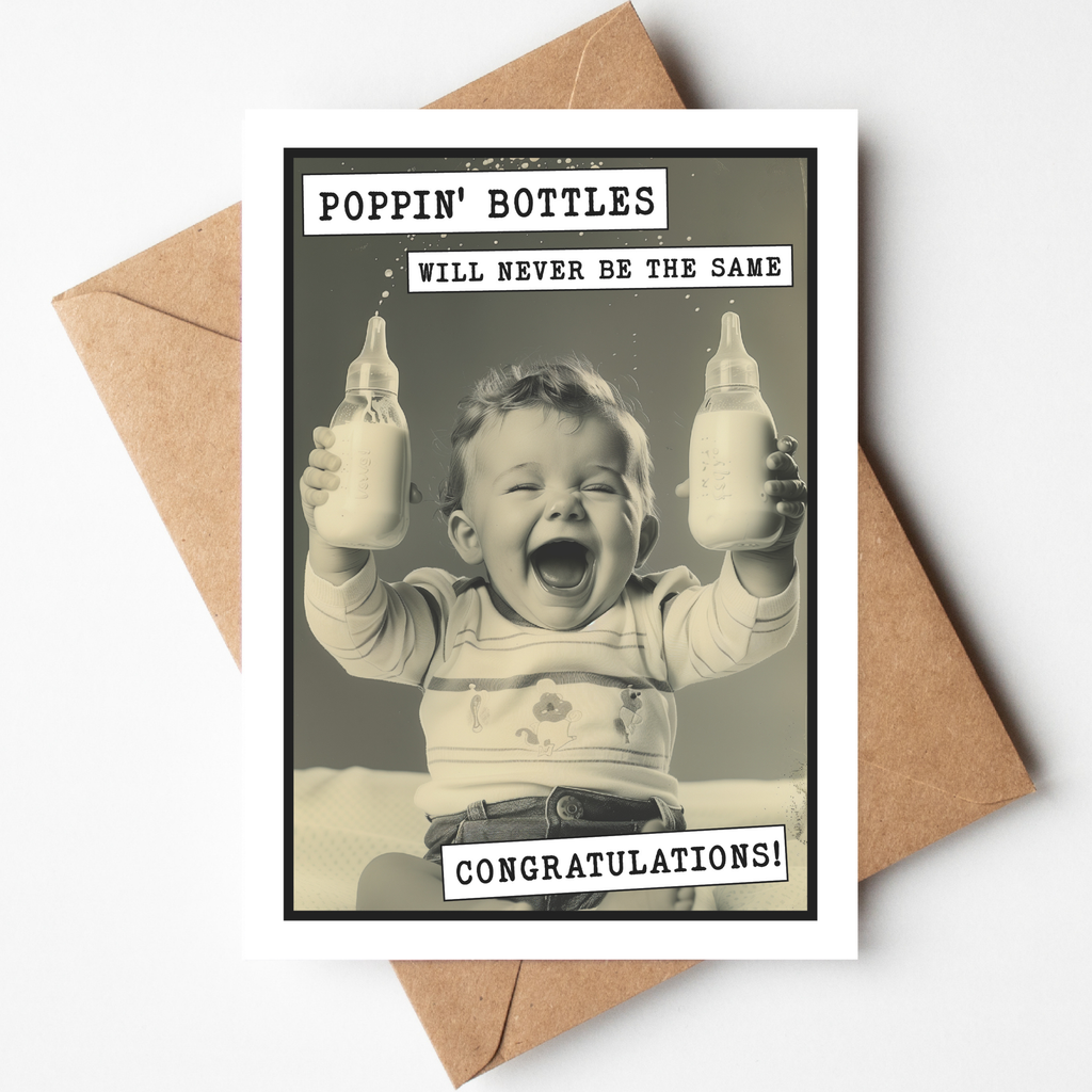 Funny Baby Shower Cards