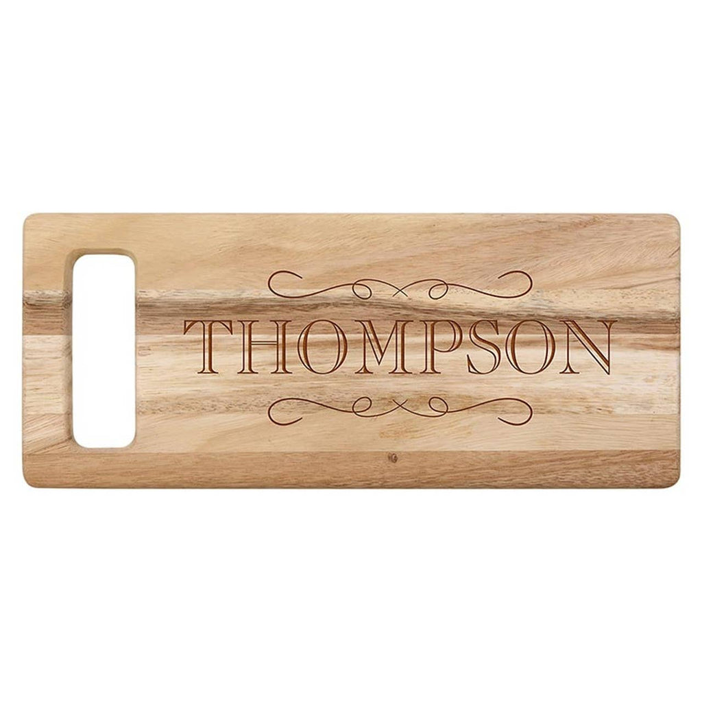 Acacia Cutting Board - This Kitchen is Seasoned - 15" H: 6.25" W x 15" H